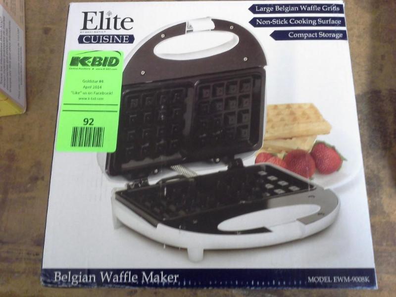 lot 92 image: Maxi-Matic Elite Cuisine Belgian Wa...