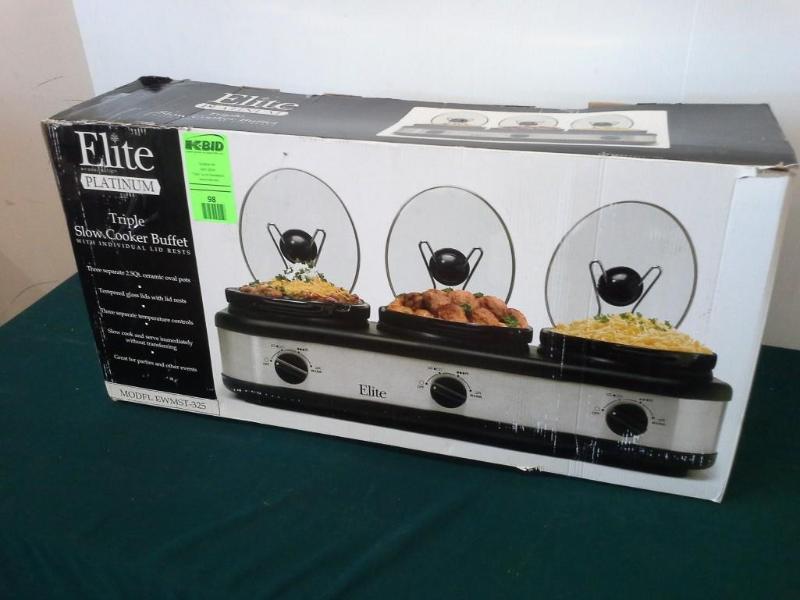 lot 98 image: Maxi-Matic Elite Platinum Triple Sl...