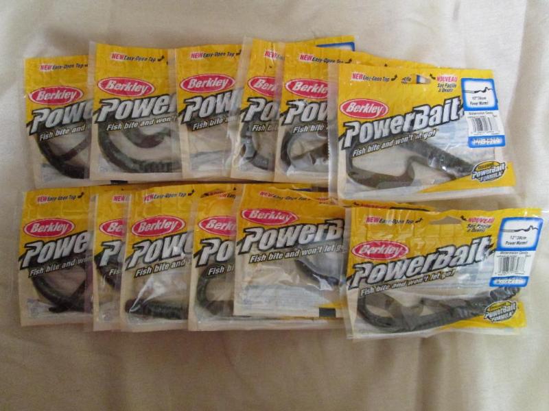lot 71 image: Lot of 12 Berkley PowerBait. 12 pow...