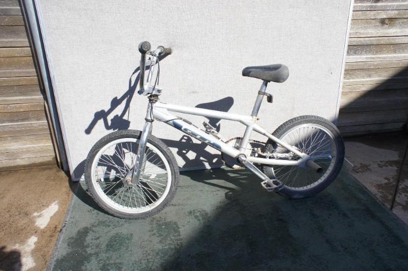 lot 17 image: GT Bump Childs Bike Silver with 20&...