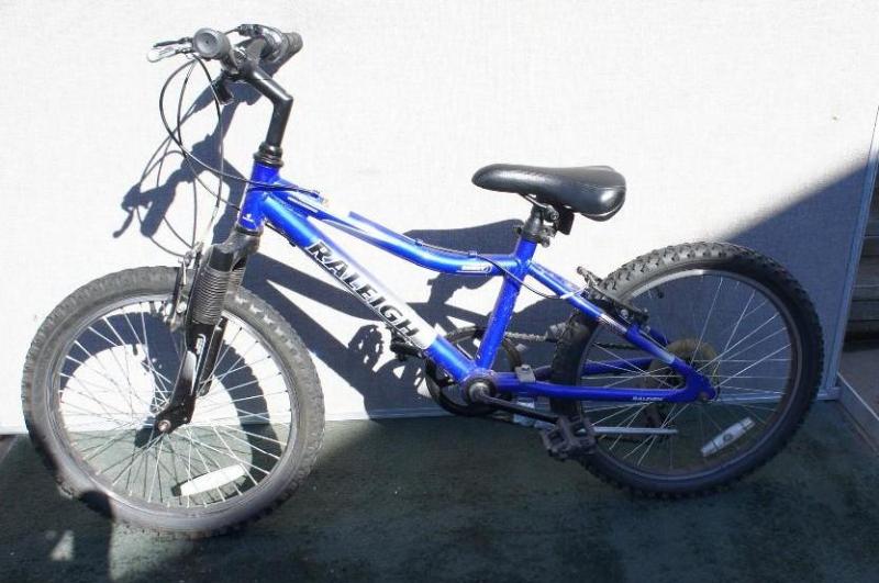 lot 29 image: Raleigh Childs Bike Blue with 20&qu...