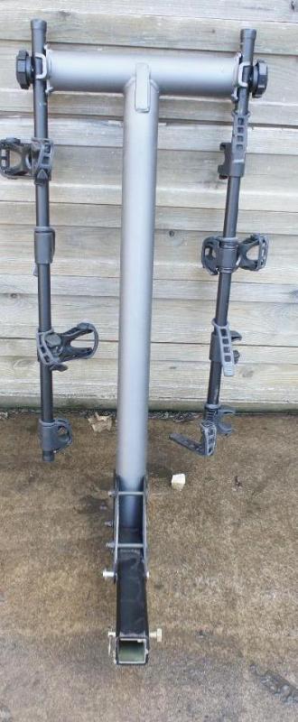 lot 38 image: Bike Carrier with Hitch for hauling...