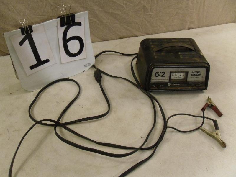 lot 16 image: Schumacher Battery Charger. 6 or 2 ...
