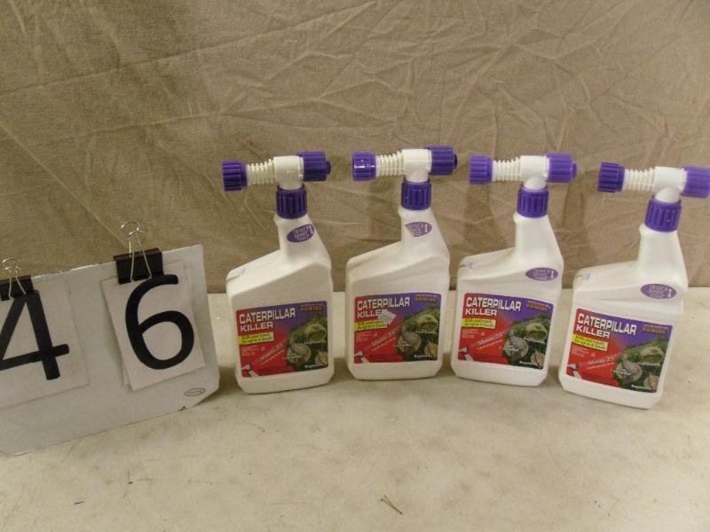 lot 46 image: 4 New Bottles ofBonideCaterpillar K...