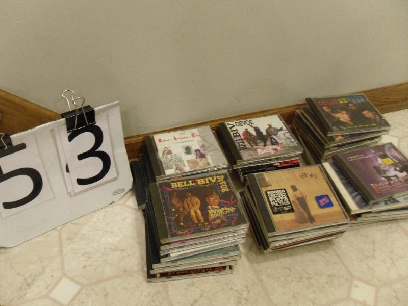 lot 53 image: Lot of Assorted CDs. Types of Musi...