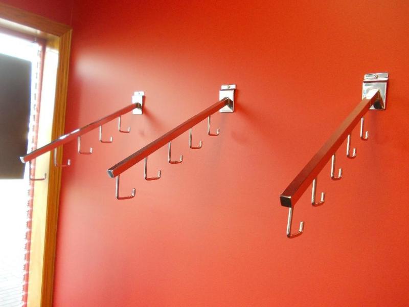 3-Waterfall Racks (Screwed To Wall)...