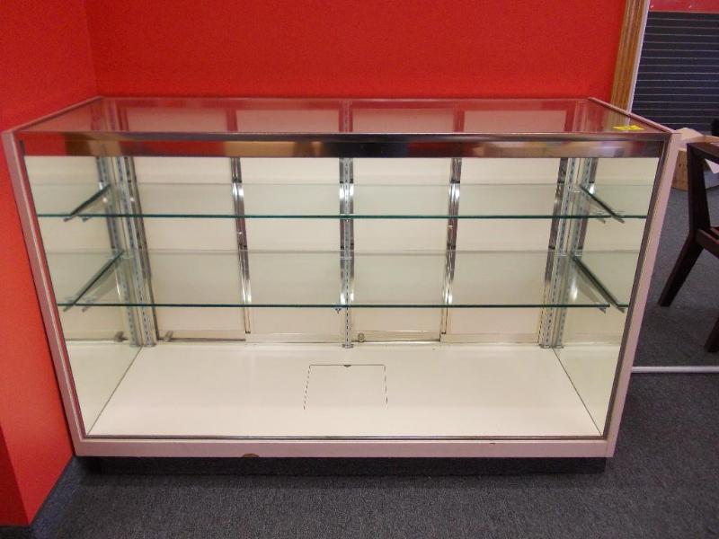 Glass Display Case With 2-Glass She...