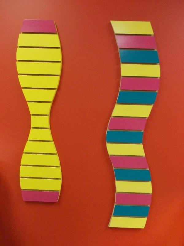 2-Slat Wall Display Panels (42&quot...