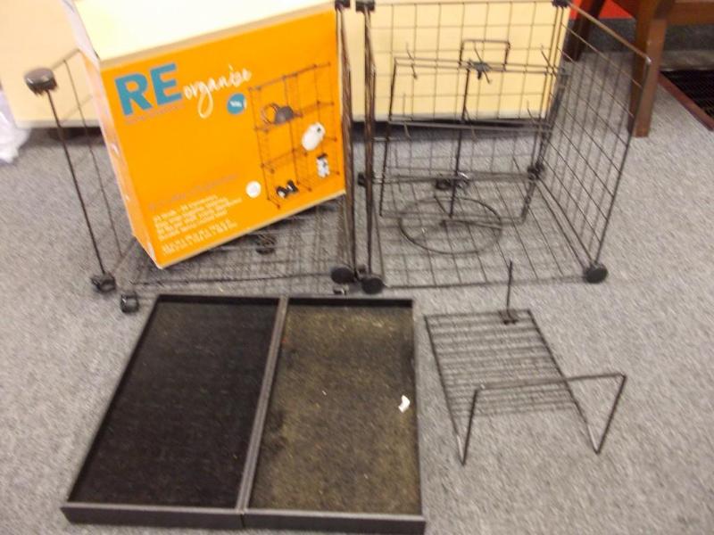 Wire Cube Organizers, Assorted Disp...