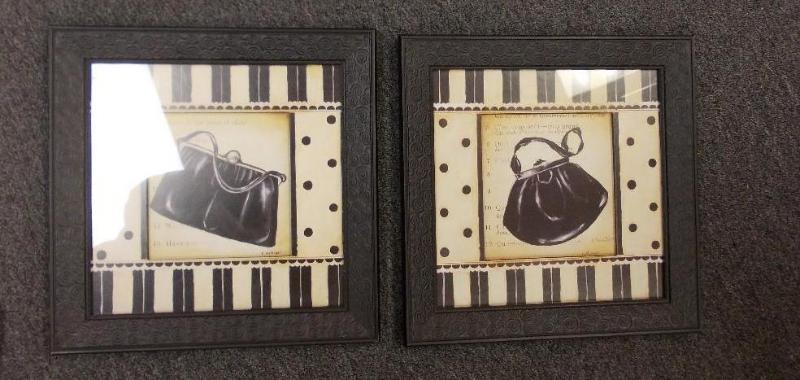 Pair Of Purse Pictures 15&quotx15&...