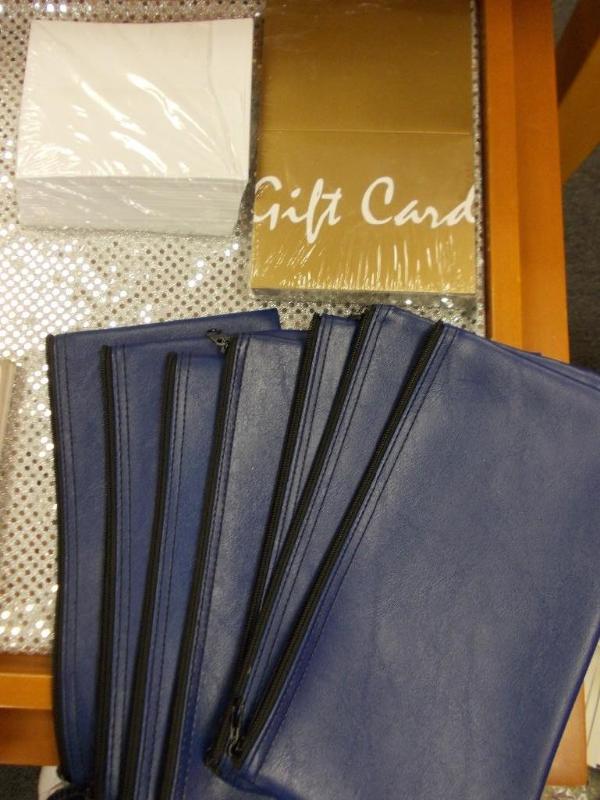 Zipper CashBank Bags, NEW Gift Cer...