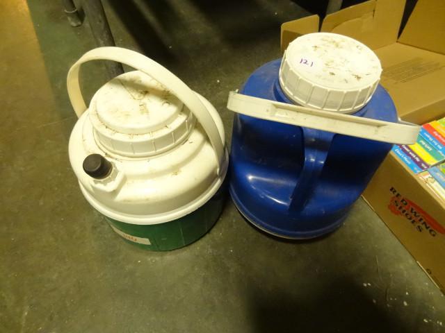 lot 121 image: 2 water jugs...