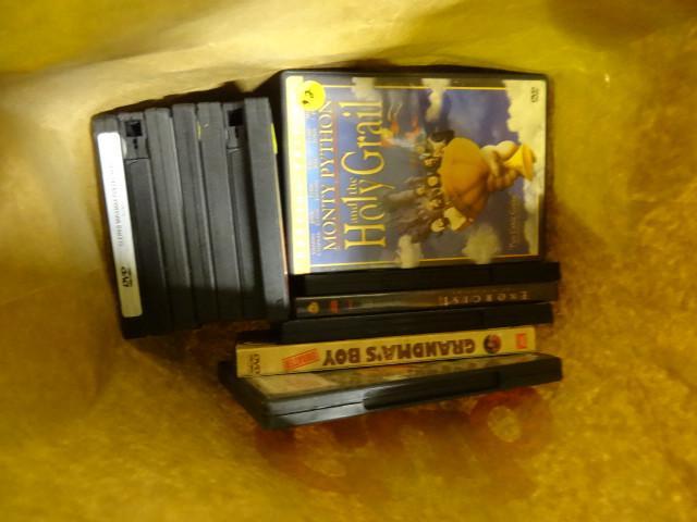 lot 124 image: Bag of DVDs...