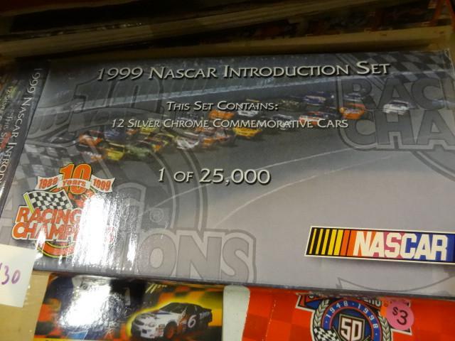 lot 130 image: 1999 Nascar introduction set. 12 si...