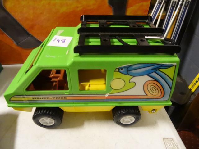 lot 148 image: Fisher Price vintage van #309...