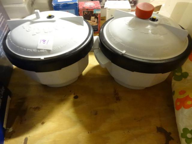 lot 181 image: Cooker tender microwave pressure co...