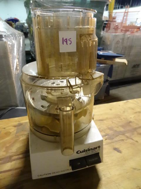 lot 195 image: Cuisinart DLC-8 food processor....