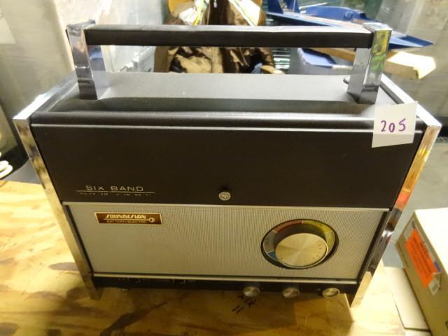lot 205 image: Sound design six band radio...