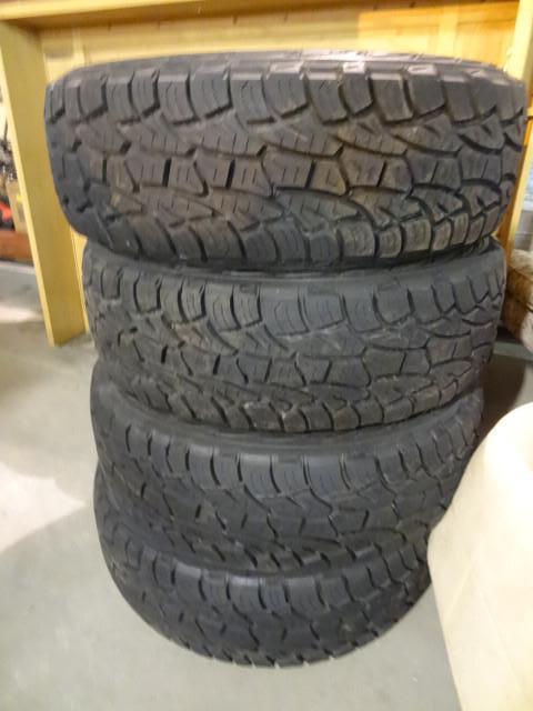 lot 2A image: Like new tires. Cooper discoverer A...