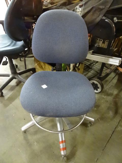 lot 71 image: Office chair on wheels...