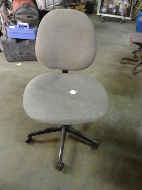 lot 76 image: Office chair on wheels...