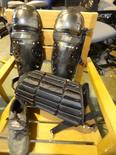 lot 92 image: Football equipment and Misc shoes...