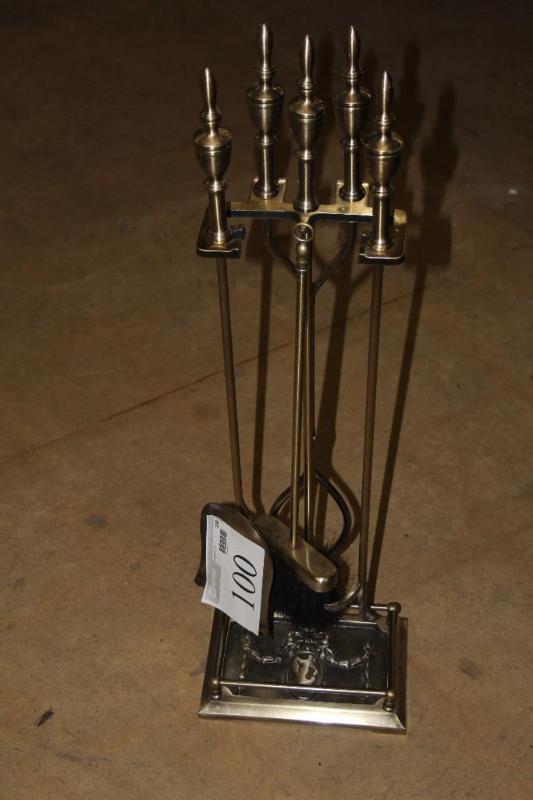Fire Place Kit, with Poker, Sweeper...