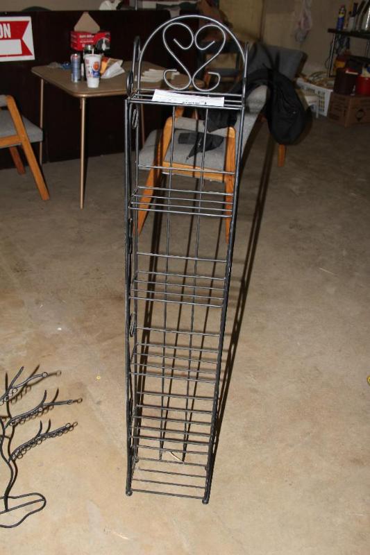 Lot of (2) Items (1) Metal Display...