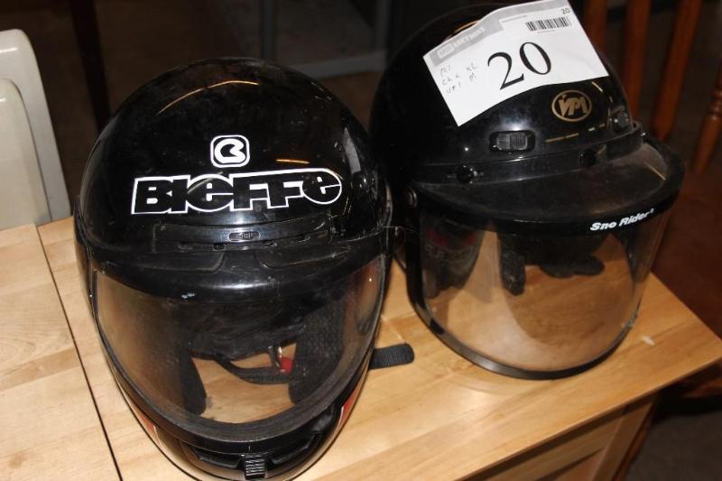 Lot of (2) Snowmobiling Helmets, (1...