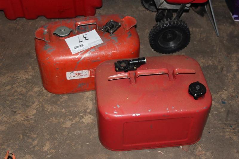 Lot of (2) Metal Gasoline Container...