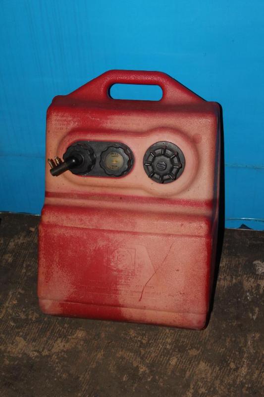 Lot of (2) Plastic Gasoline Contain...