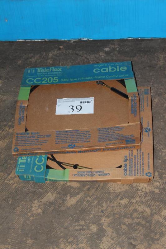 Lot of (2) Teleflex, Engine Control...