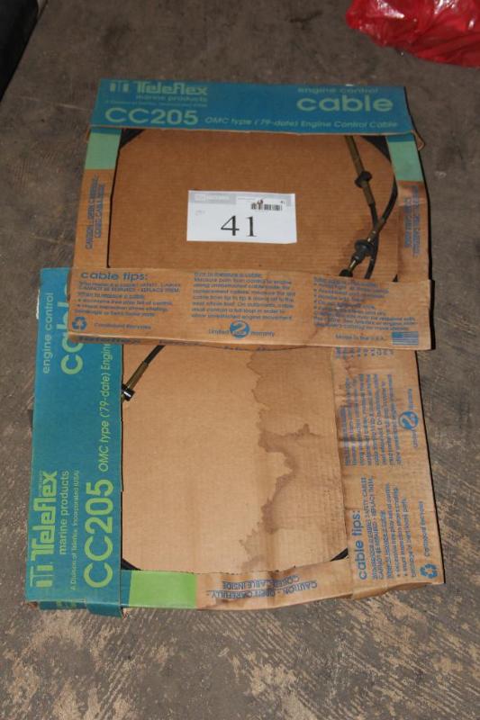Lot of (2) Teleflex, Engine Control...