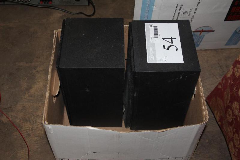 Lot of (2) KLH Speakers, Model# L65...