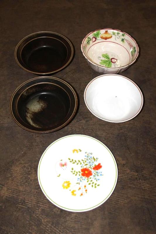 Lot of (3) Items (2) Ceramic Bowls...