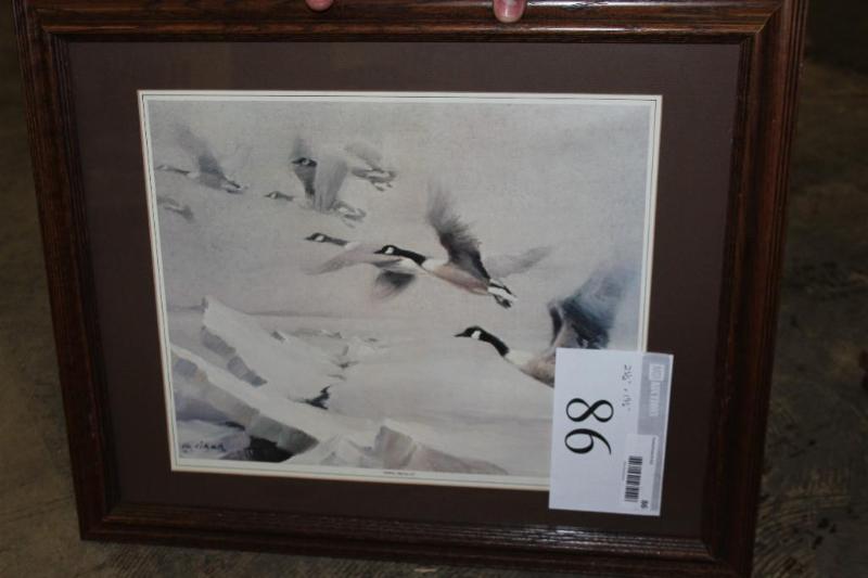 Flock of Geese, Painting, 23 12&qu...
