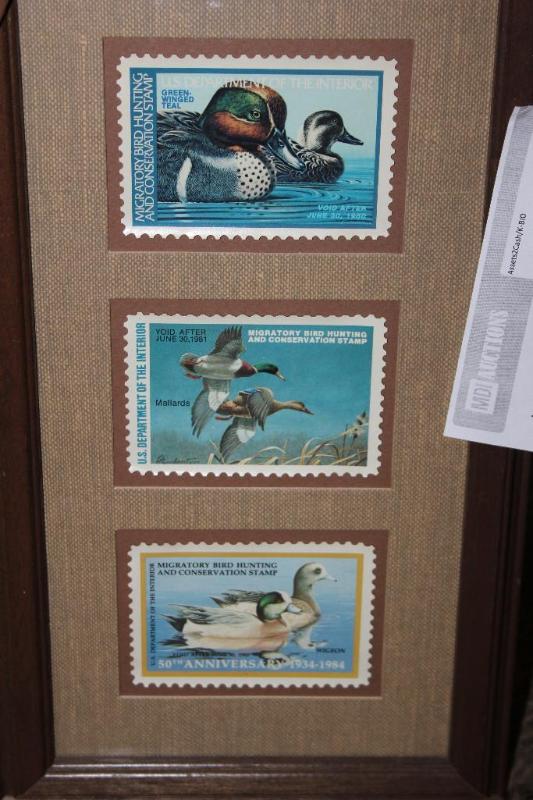 Framed, (3) Large, 50th Anniversary...