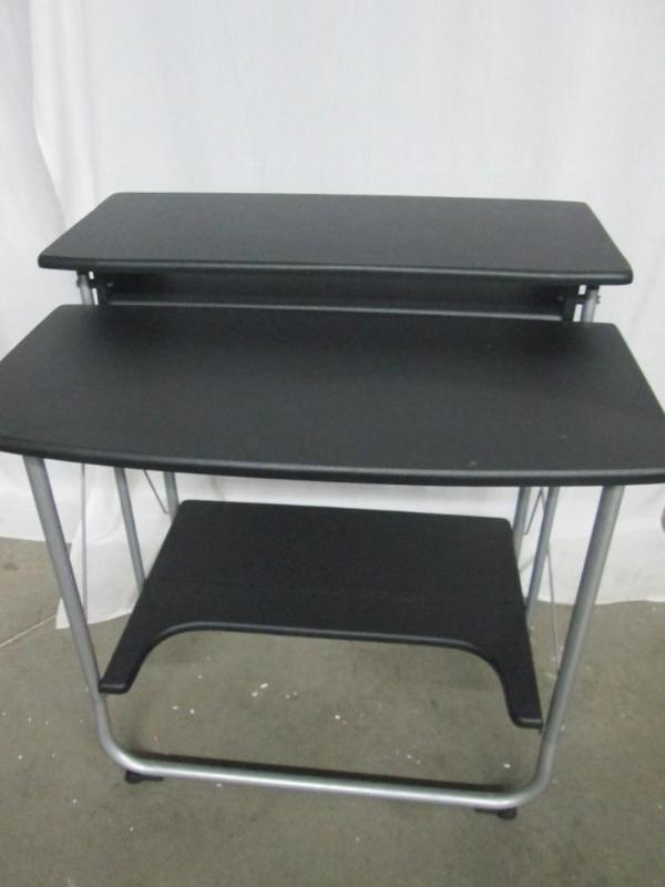 Freely Folding Computer Desk - Blac...