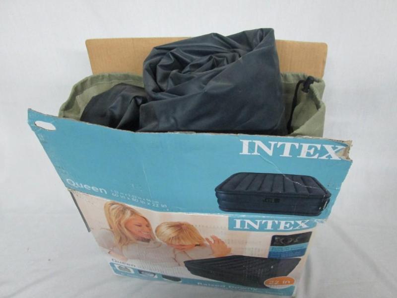 Intex Queen Raised Airbed Sleep in ...