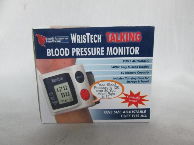 WrisTech Talking Blood Pressure Mon...