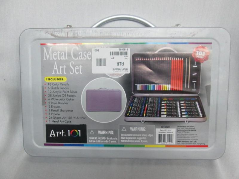 Metal Case 101 pc. Art Set  101-Pc....