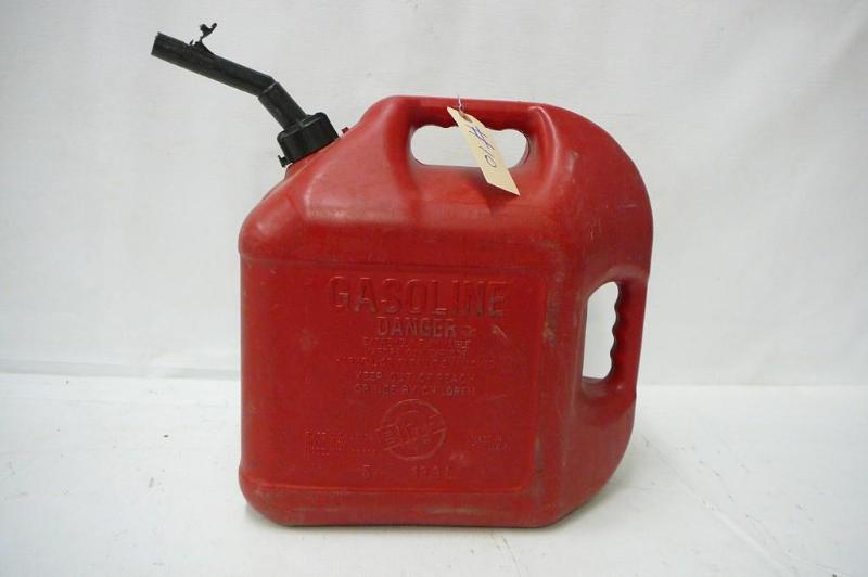 5 gal gas can Sold &quotas is&quot...