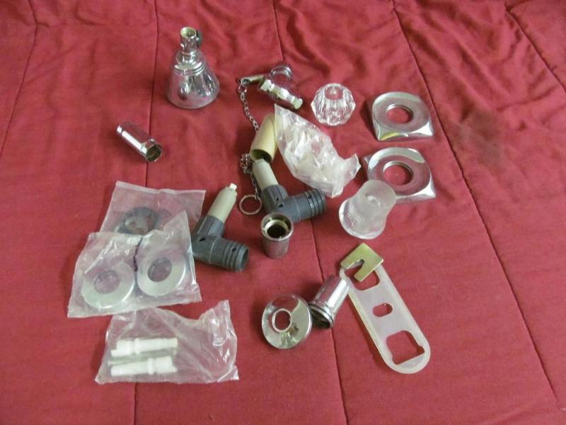 lot 104 image: Box of Misc. Faucet Items...