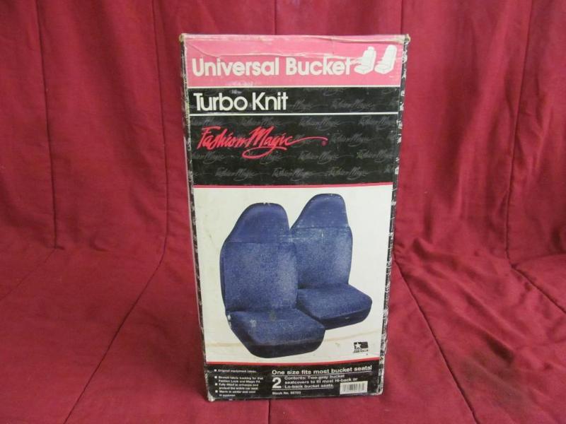 lot 105 image: Pair of Bucket Seat Covers, Fits Mo...