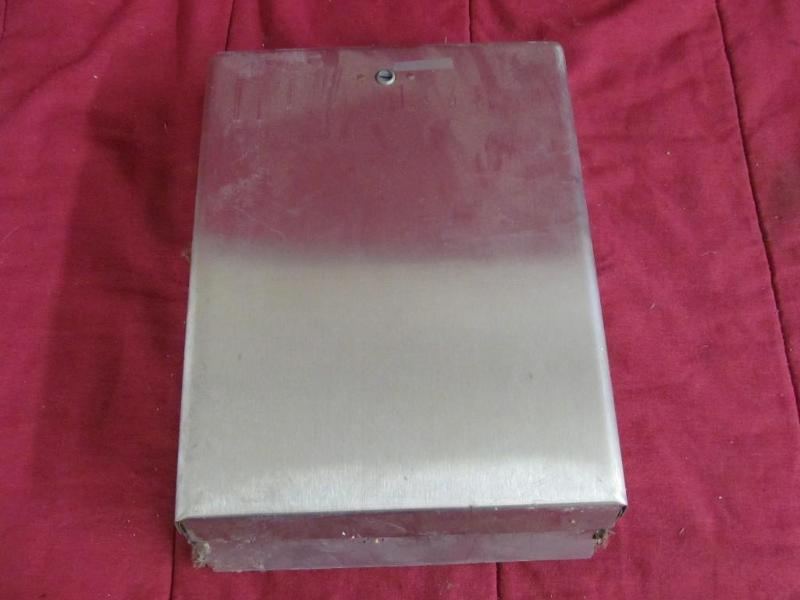 lot 134 image: Single Fold Hand Towel Dispenser...