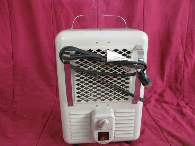 lot 141 image: Rival Titan Milk House Heater...