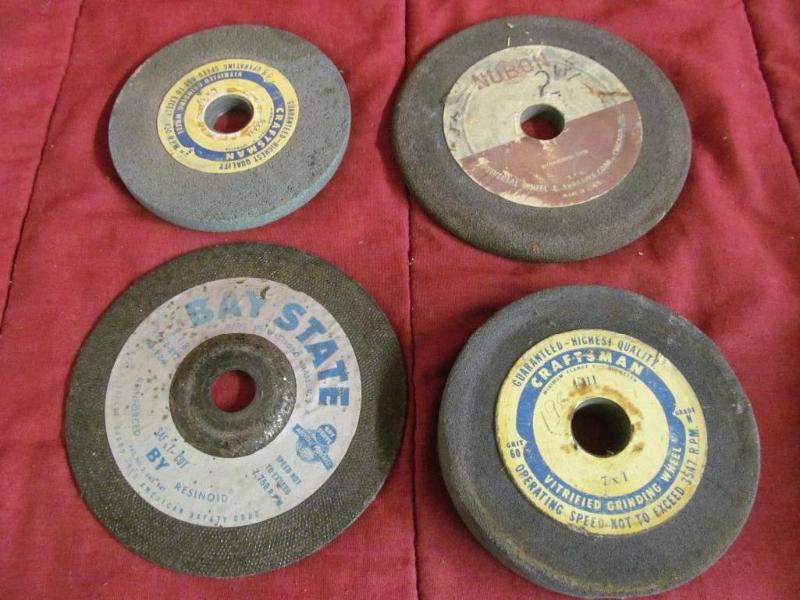 lot 163 image: Grinding Wheels - Bay State 7 x 18...