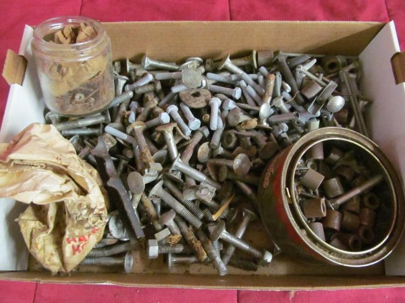 lot 169 image: Box of Miscellaneous Hardware...