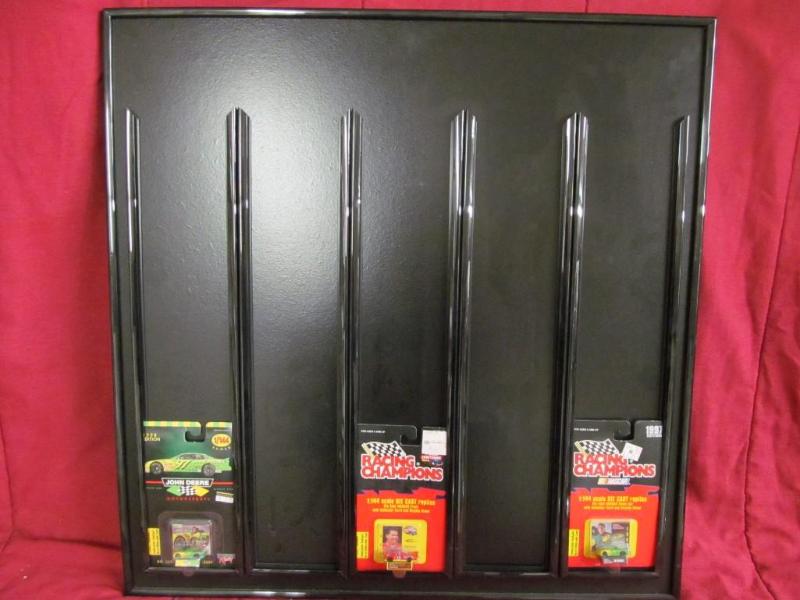 lot 18 image: Display Rack with Racing Champions ...