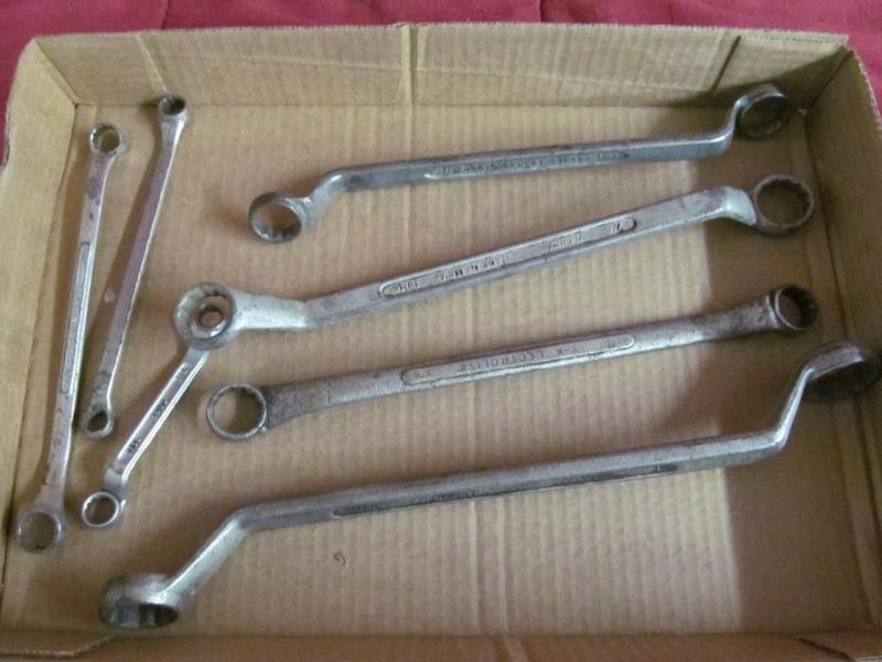 lot 187 image: Set of &nbsp7 Wrenches...